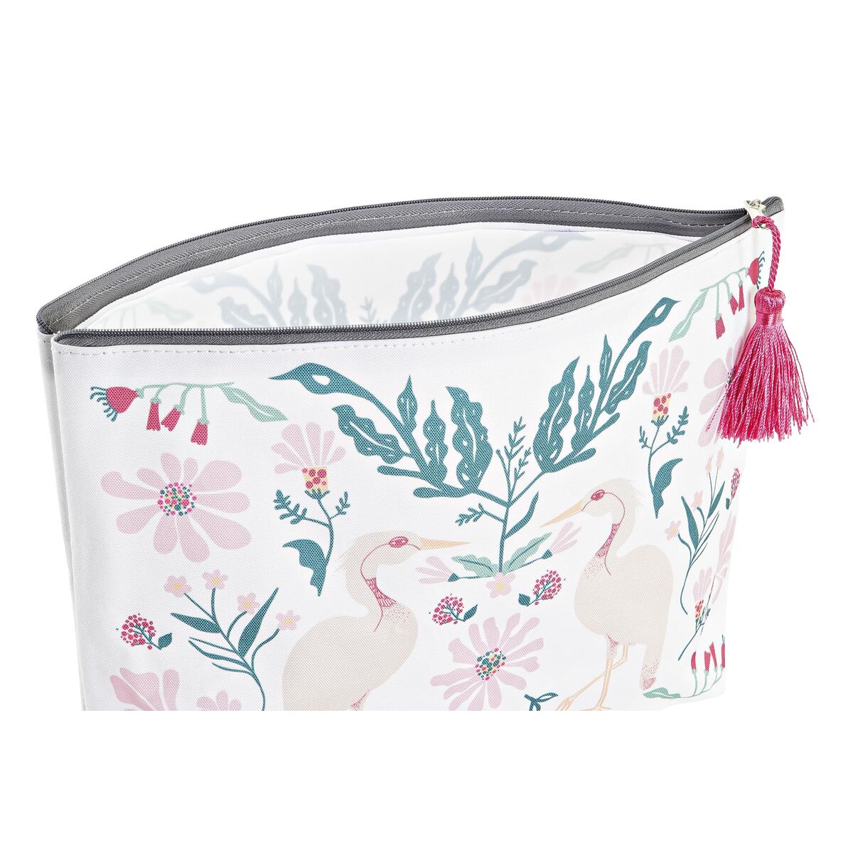 Toilet Bag DKD Home Decor White Beige Multicolour (2 Units)