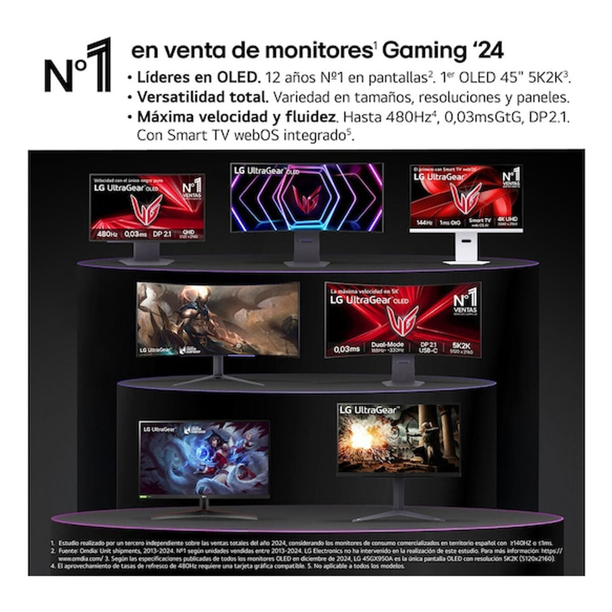 Lg Gaming Monitor Lg 27Gx704A-B Quad Hd 27"