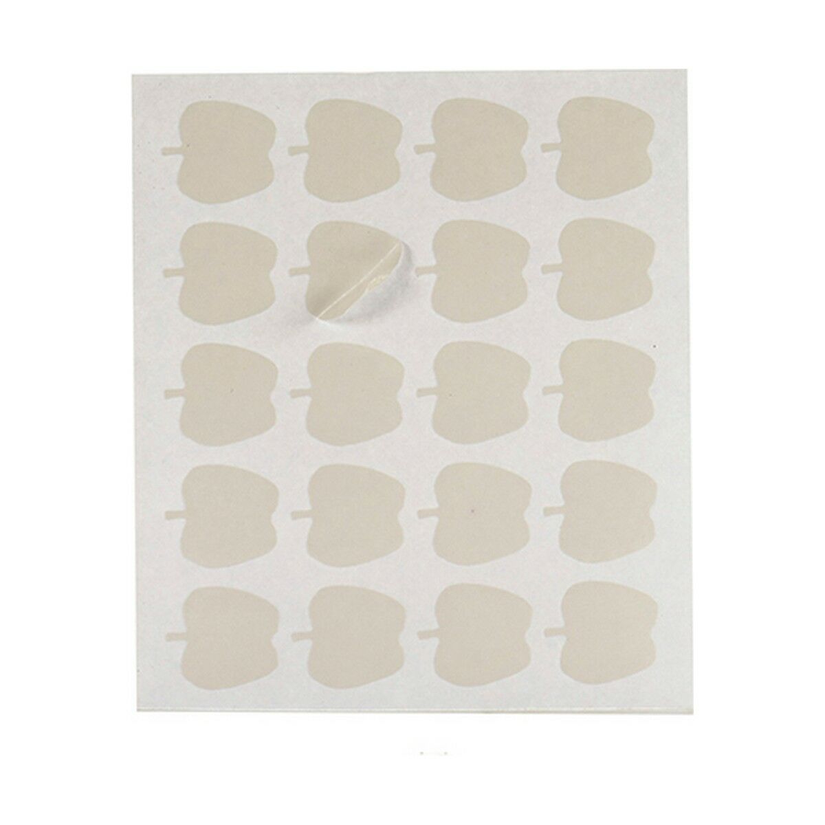 Adhesive labels Pincello White 17 x 4 x 19 cm 22 x 49 mm Apple (12 Units)