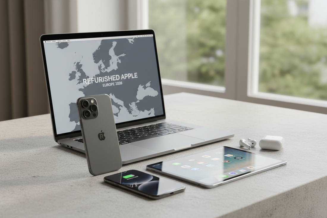 Best Affordable Refurbished Apple Products in Europe 2026 – iPhones, MacBooks & iPads Deals