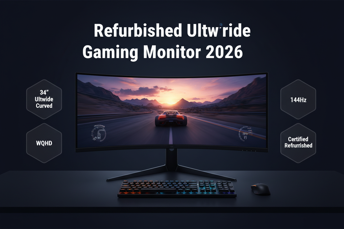 Refurbished Ultrawide Curved Gaming Monitor 34" Europe 2026 – Immersive Deals with Warranty