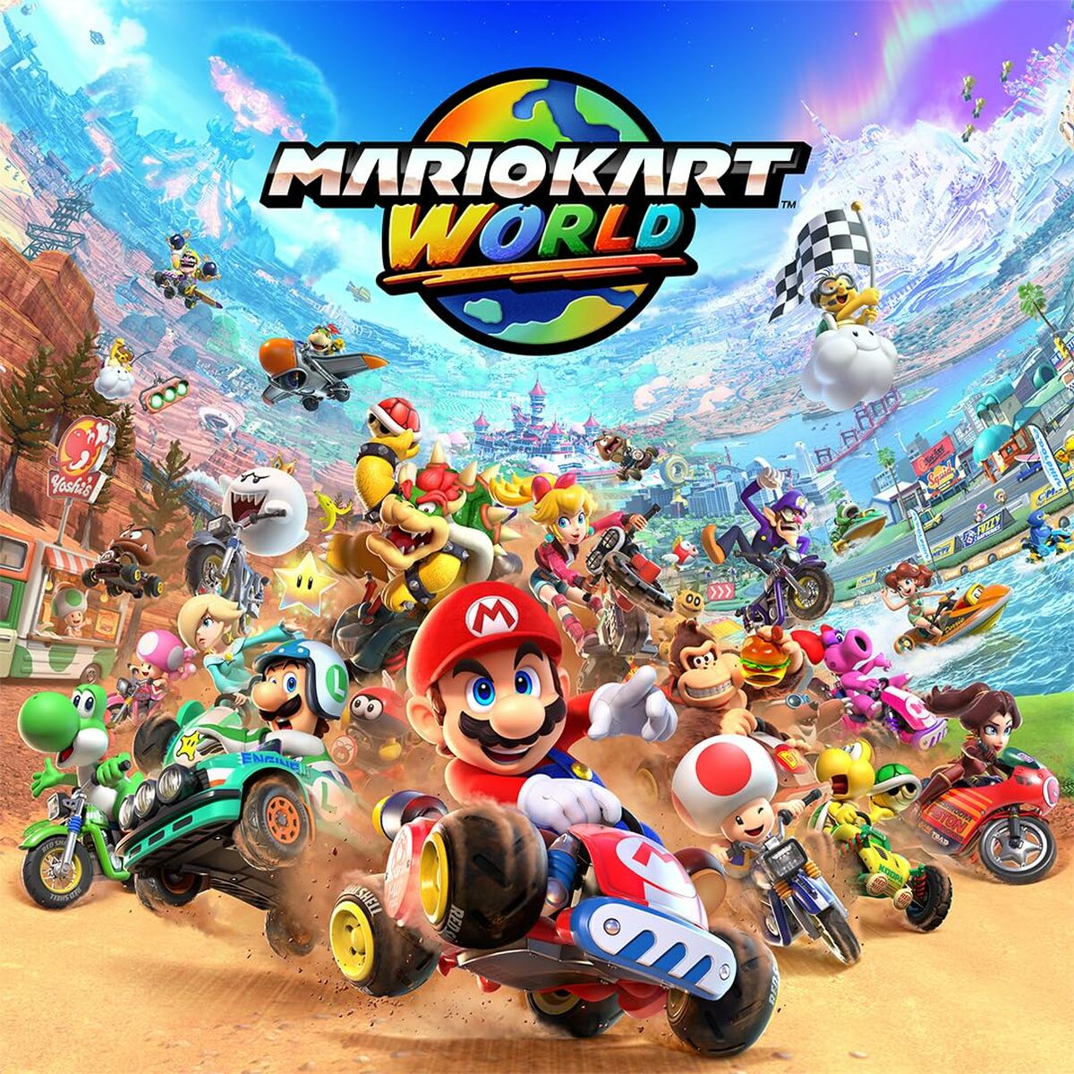Nintendo Switch 2 Nintendo 10015920 Black Mario Kart World
