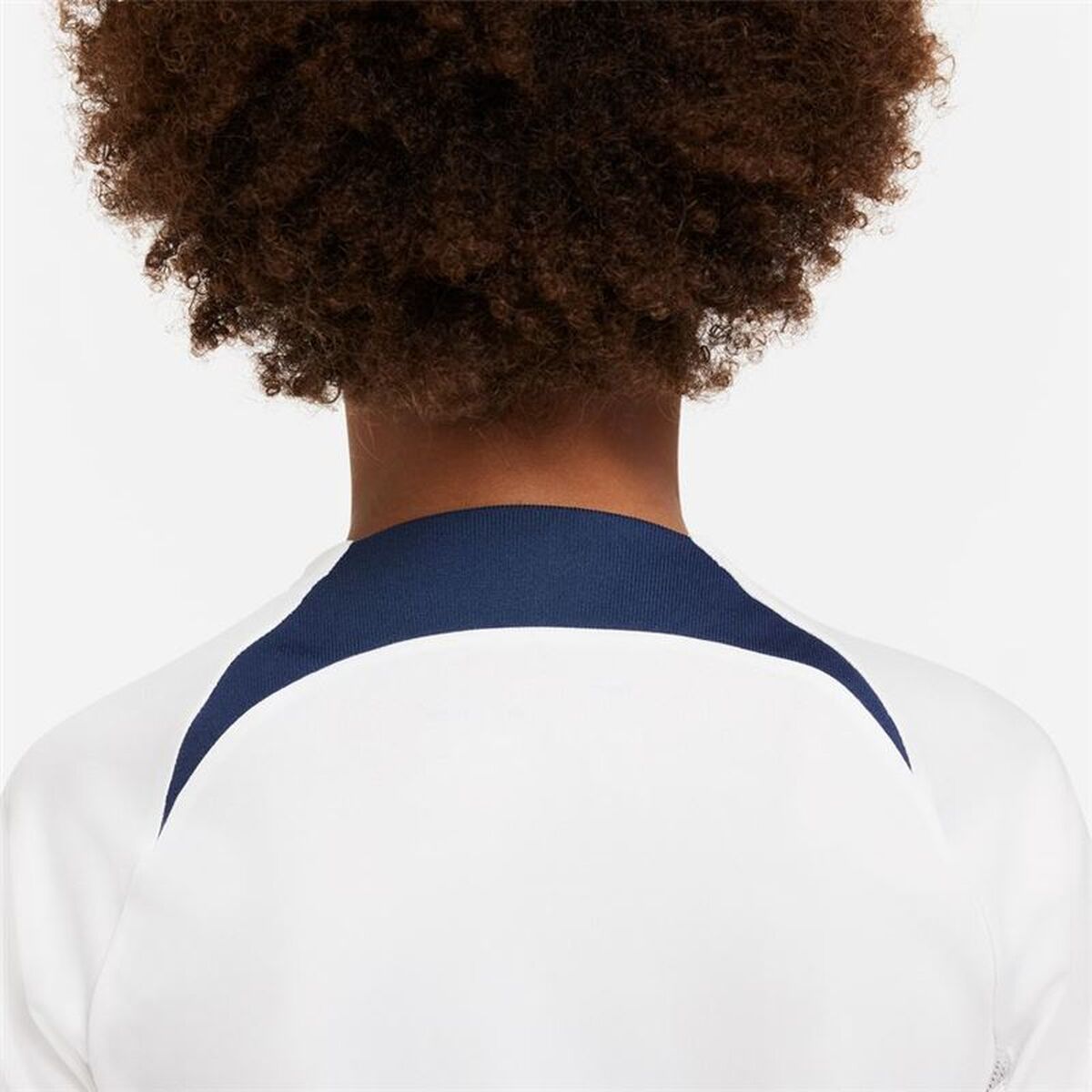 Children's Short Sleeved Football Shirt Nike París Saint-Germain Strike White