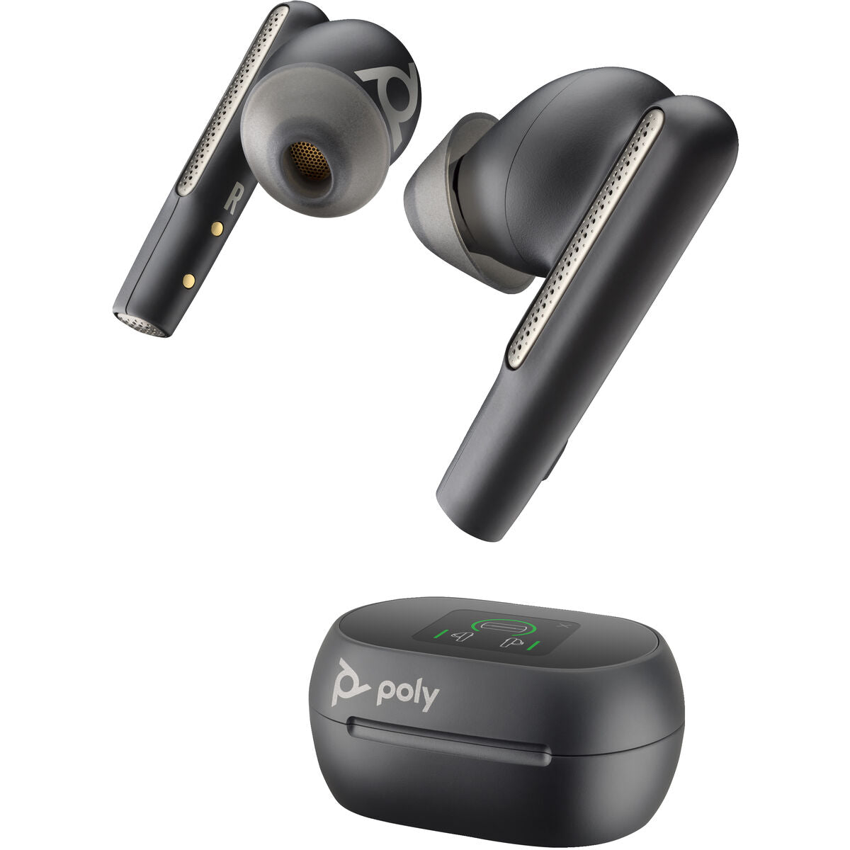 Poly In-Ear Bluetooth Headphones Poly Free 60+ Black