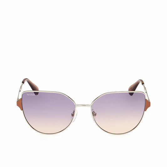 Max&Co Ladies' Sunglasses Max&Co Mo0082 32Z Golden Ø 57 Mm