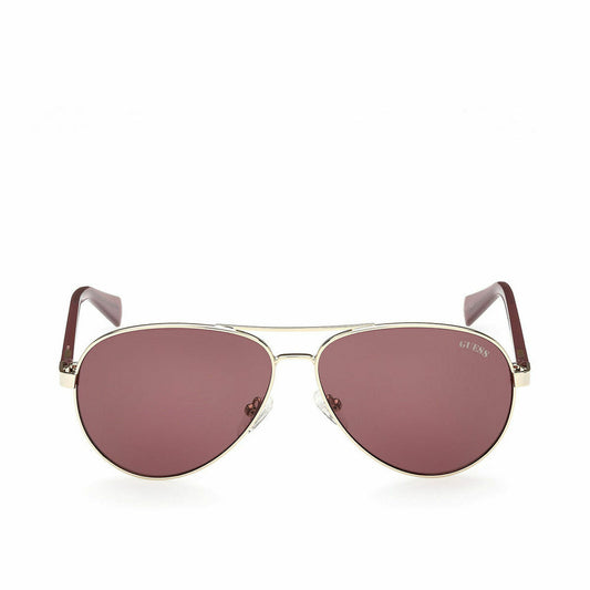 Guess Unisex Sunglasses Guess Gu8279 32S Golden Ø 58 Mm