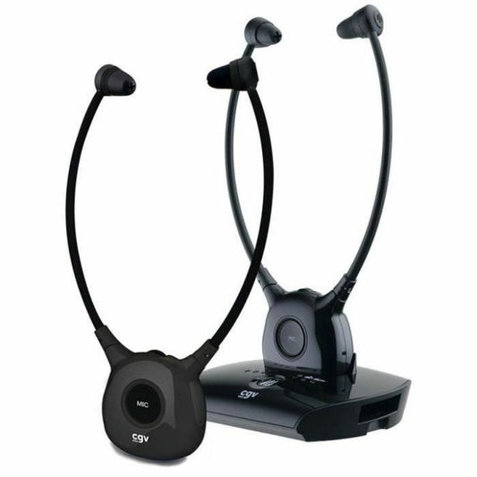 Cgv Headphones Cgv Dolfin Onyx Duo Black