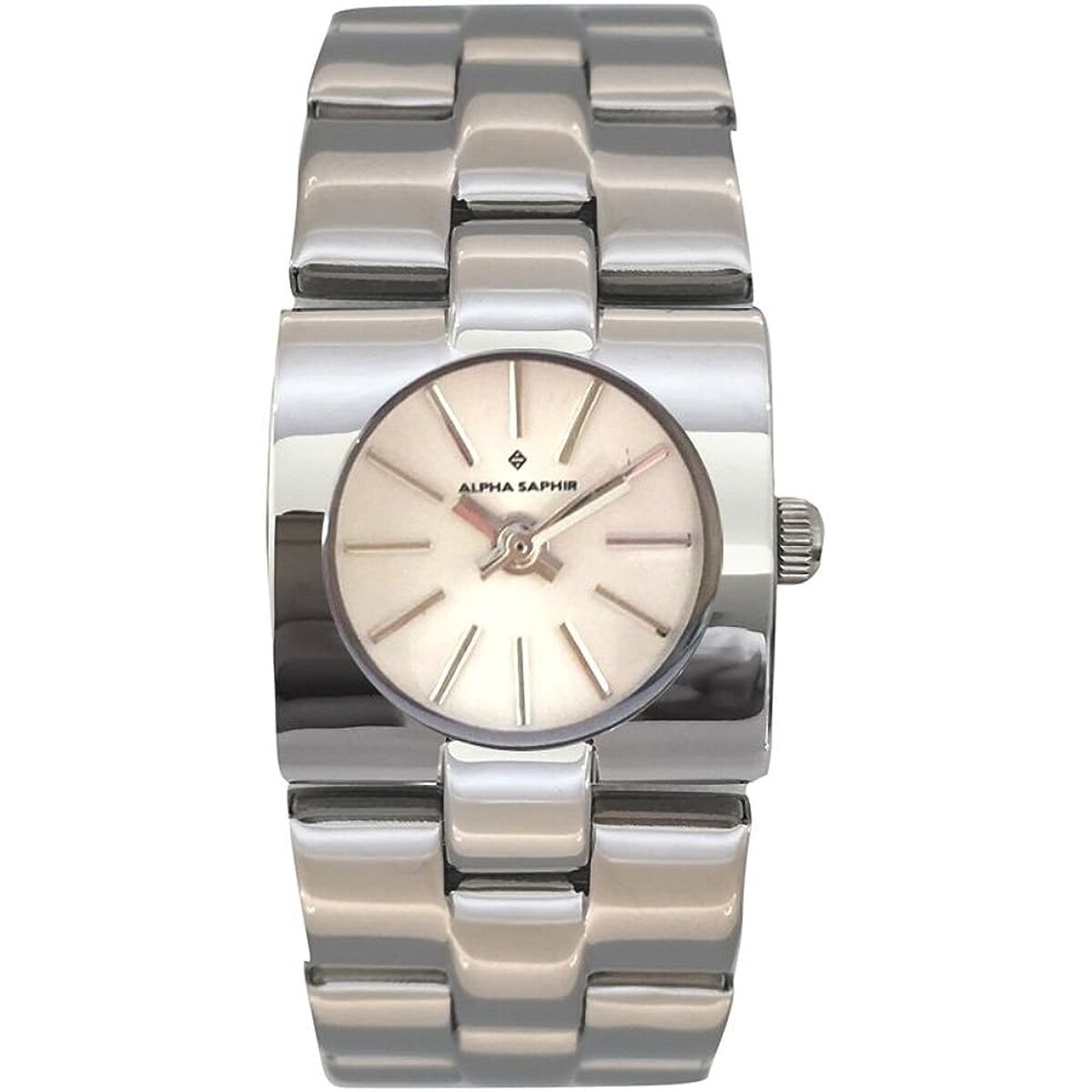Alpha Saphir Unisex Watch Alpha Saphir 271K Beige Silver