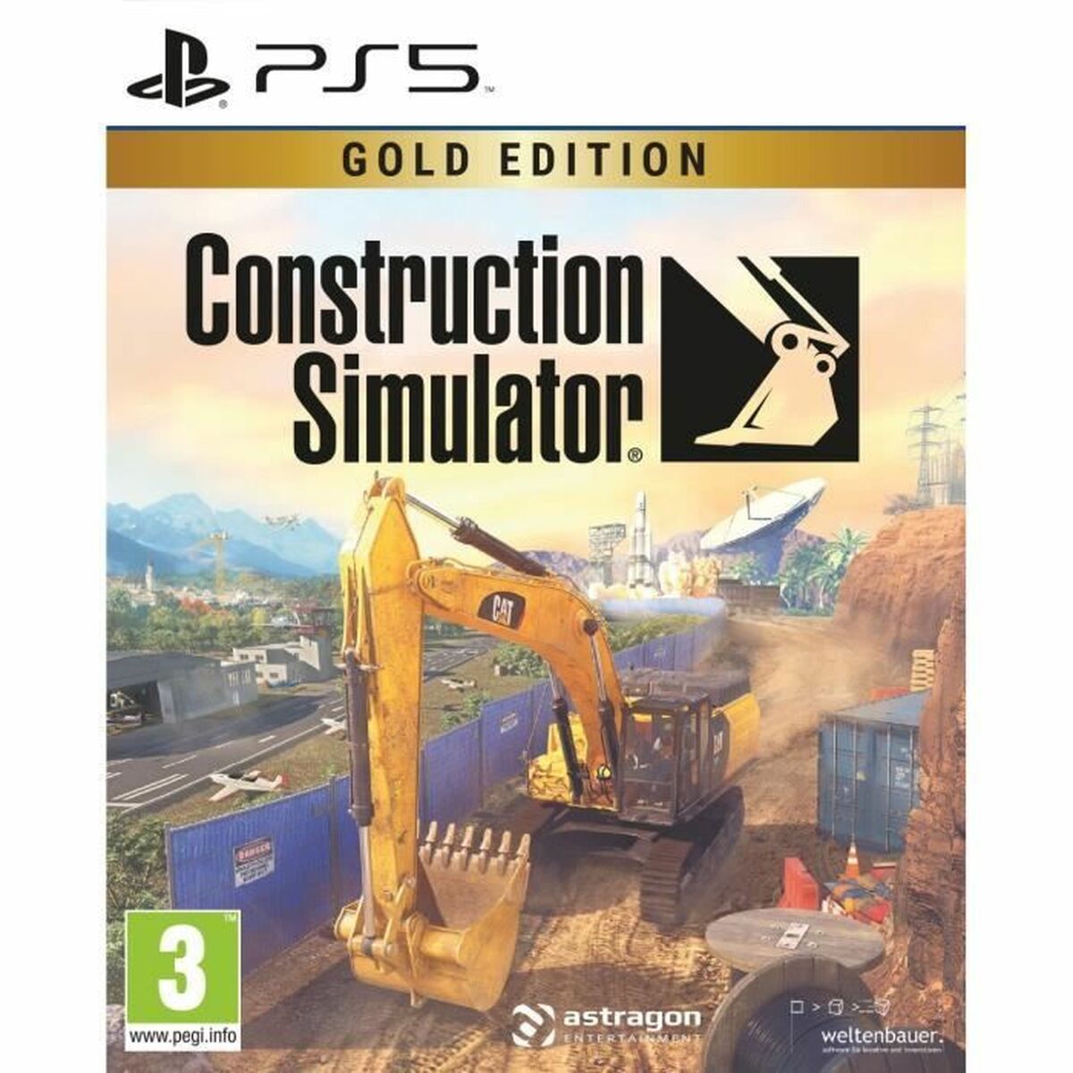 Microids Playstation 5 Video Game Microids Construction Simulator (Fr)