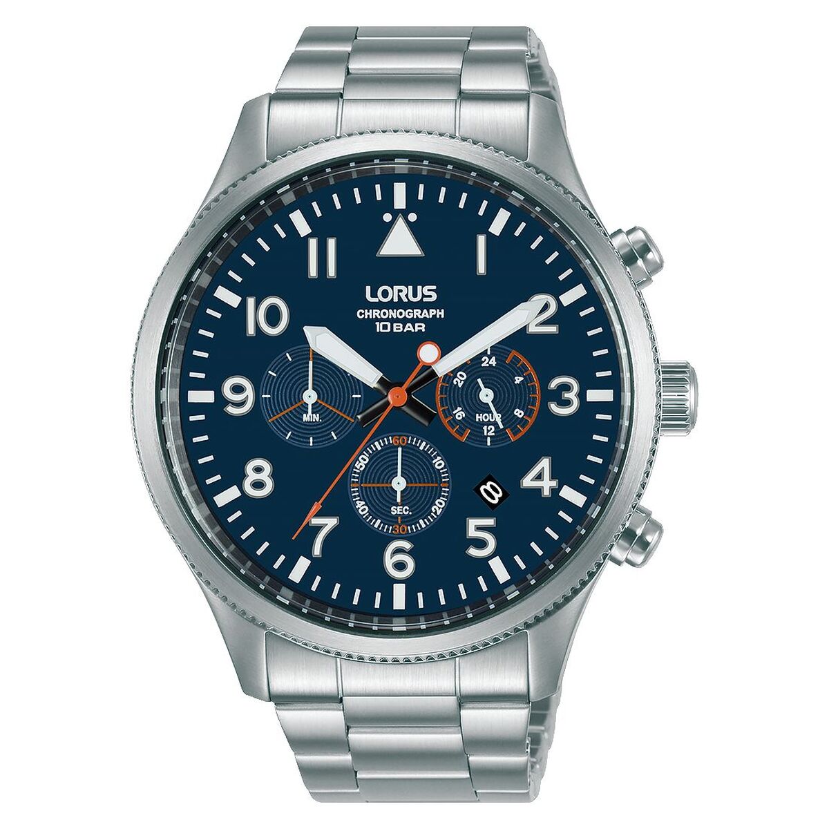 Lorus Men's Watch Lorus Silver (Ø 45 Mm)