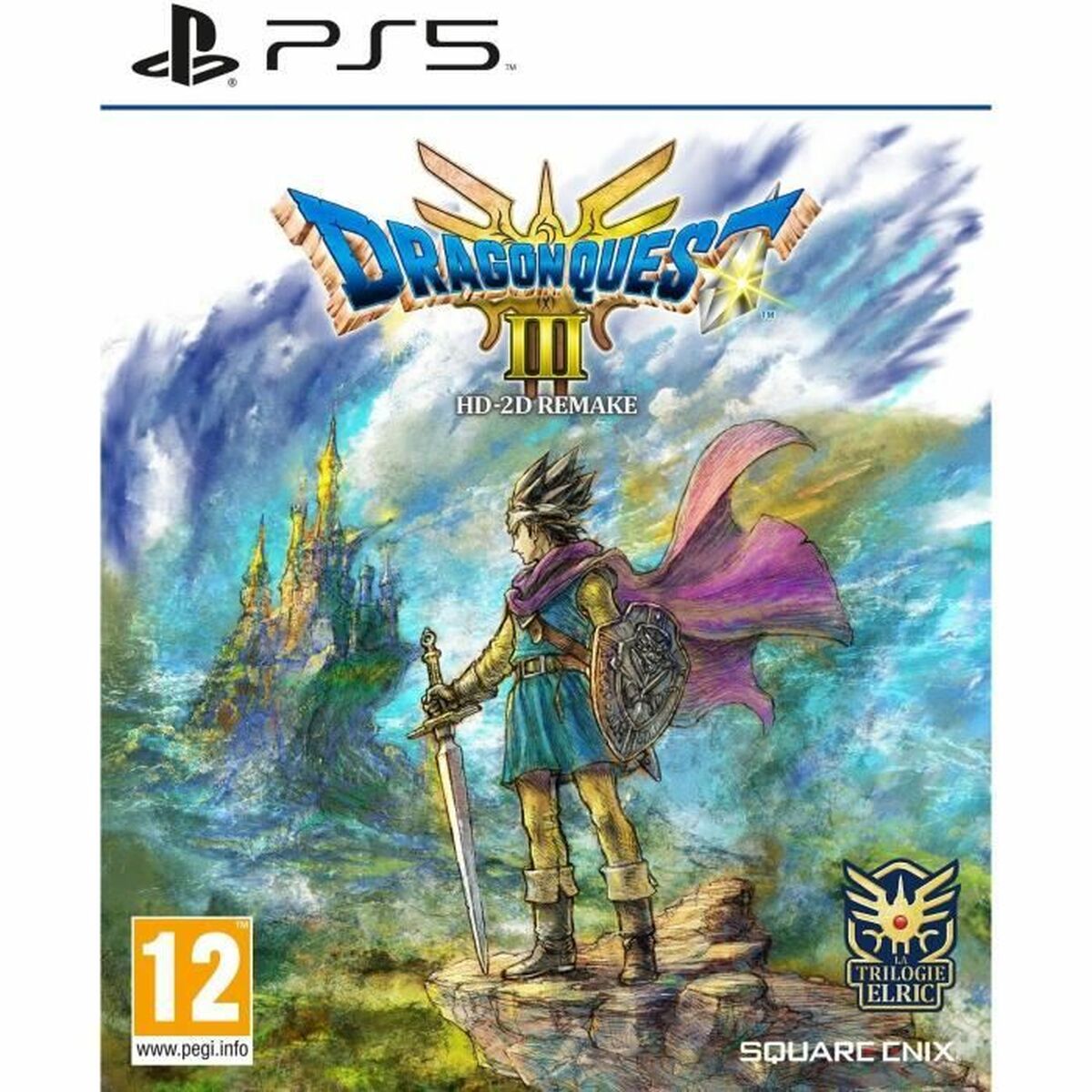 Square Enix Playstation 5 Video Game Square Enix Dragon Quest Iii Hd-2D Remake