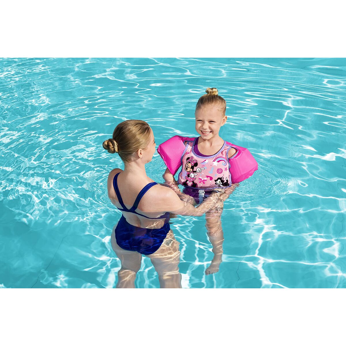 Swimming Goggles Bestway Pink M/L 19-30 kg