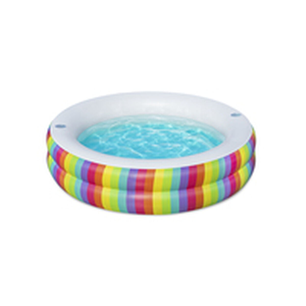 Bestway Inflatable Paddling Pool For Children Bestway Rainbow 206 X 206 X 51 Cm