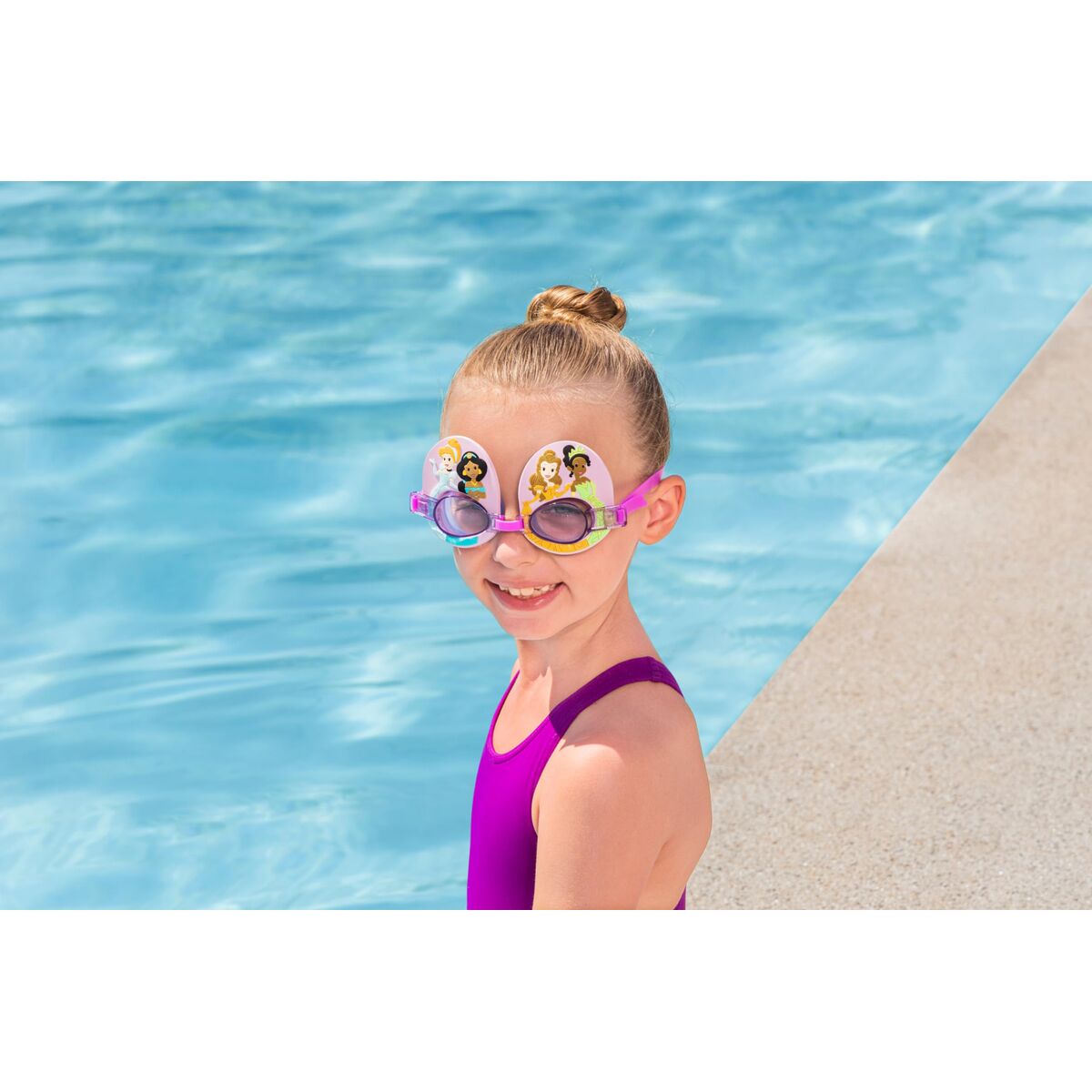 Swimming Goggles Bestway Pink