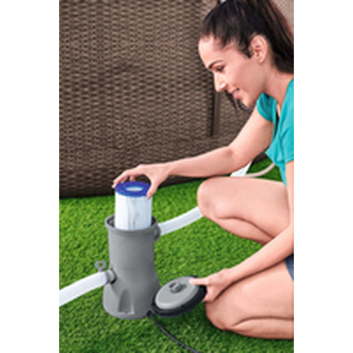 Bestway Treatment Plant For Swimming Pool Bestway 3028 L/H 1200 W
