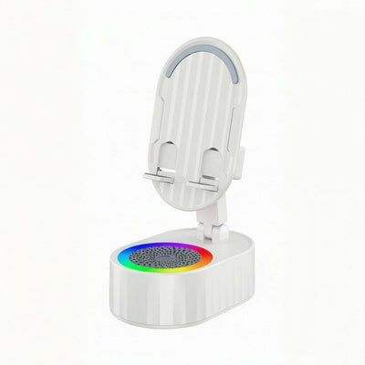 Kinglucky ZJ-016 Smartphone Stand with Speaker White 5W