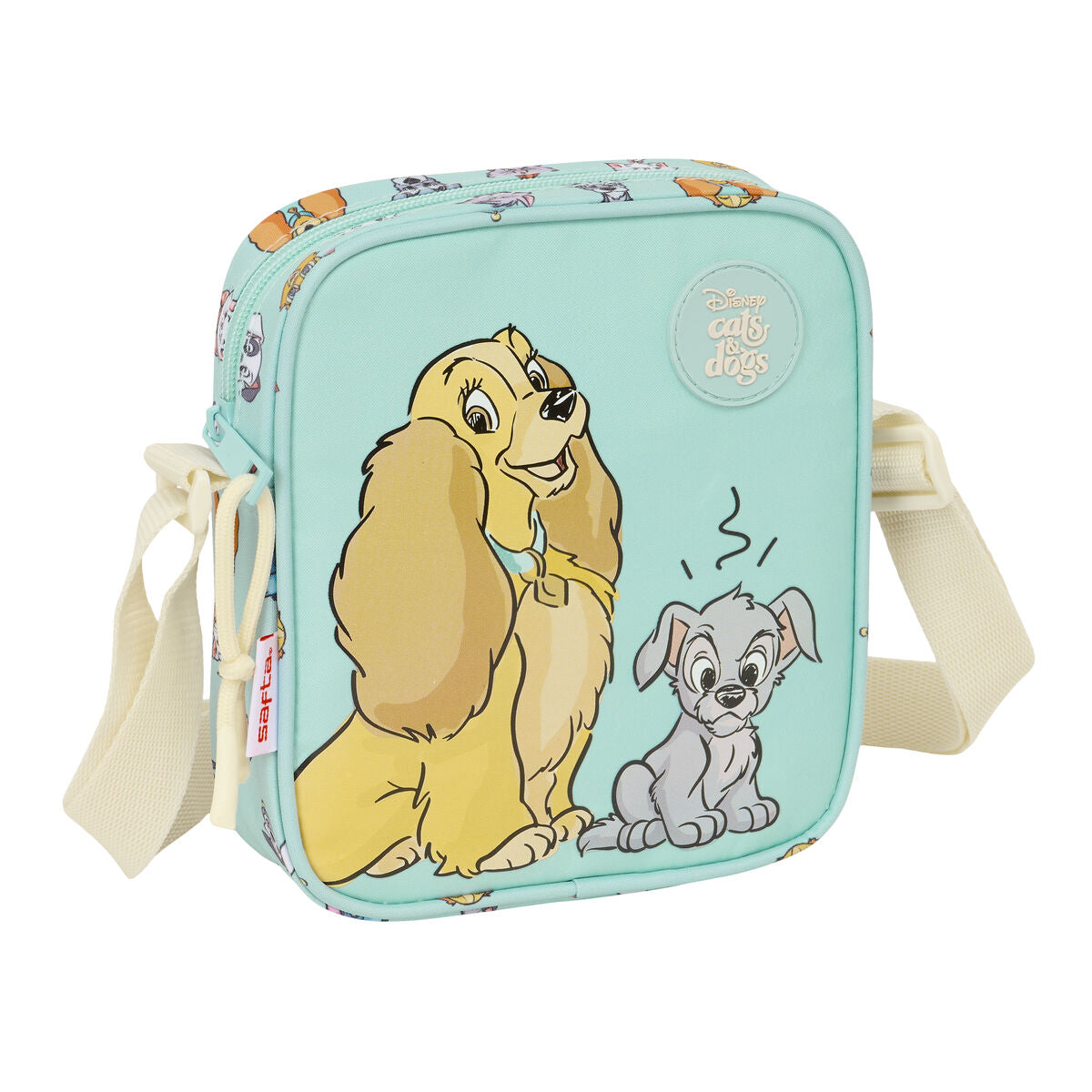 Shoulder Bag Disney Blue 16 x 18 x 4 cm