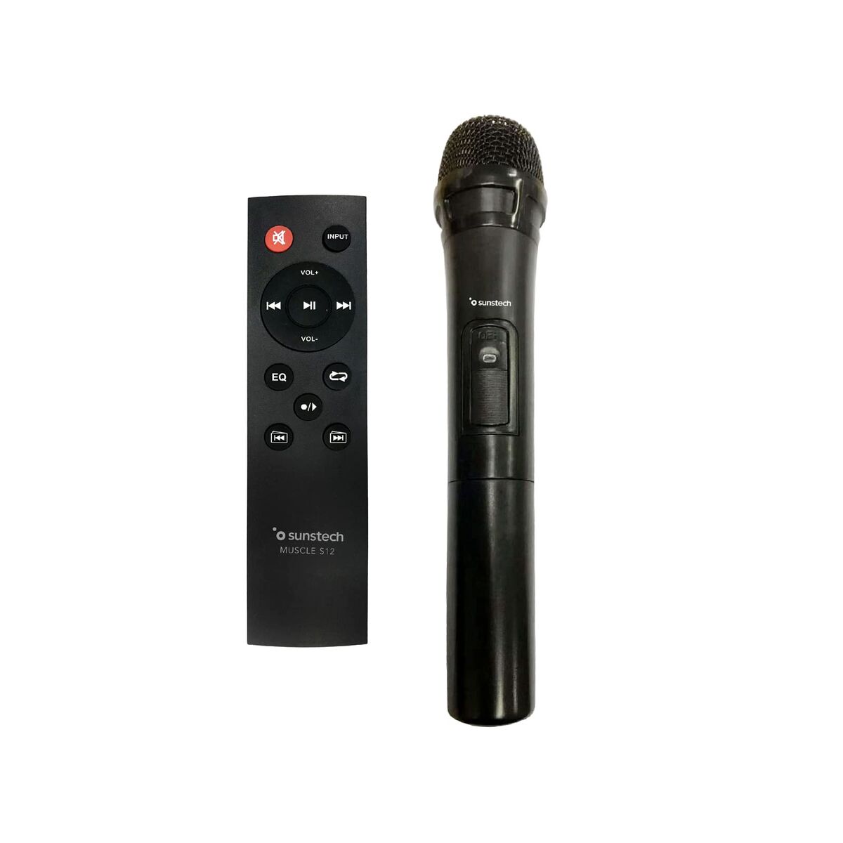 Sunstech Portable Bluetooth Speakers Sunstech Muscles 12 Black