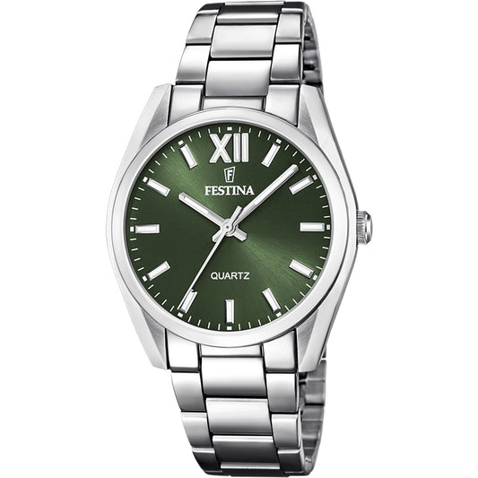 Festina Men's Watch Festina F20622/4 Green Silver