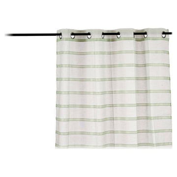 Curtain Gift Decor Green 140 x 0,1 x 260 cm Net curtain Stripes