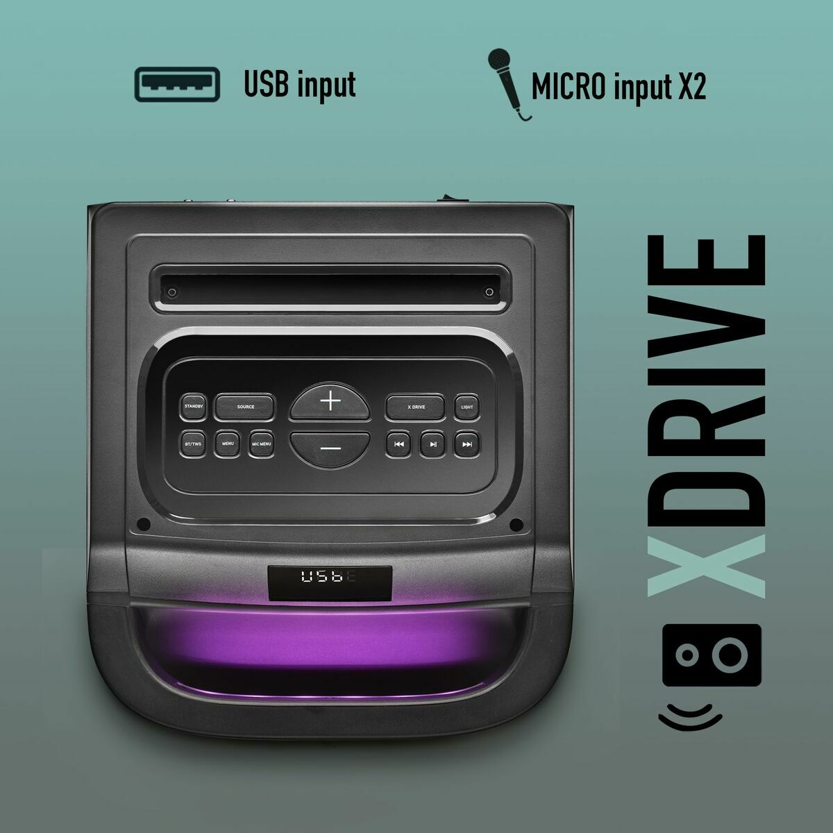 Ngs Portable Bluetooth Speakers Ngs Wildspace2 Black