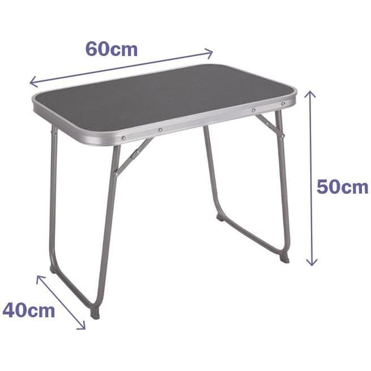 Folding Table Marbueno 60 x 60 x 45 cm