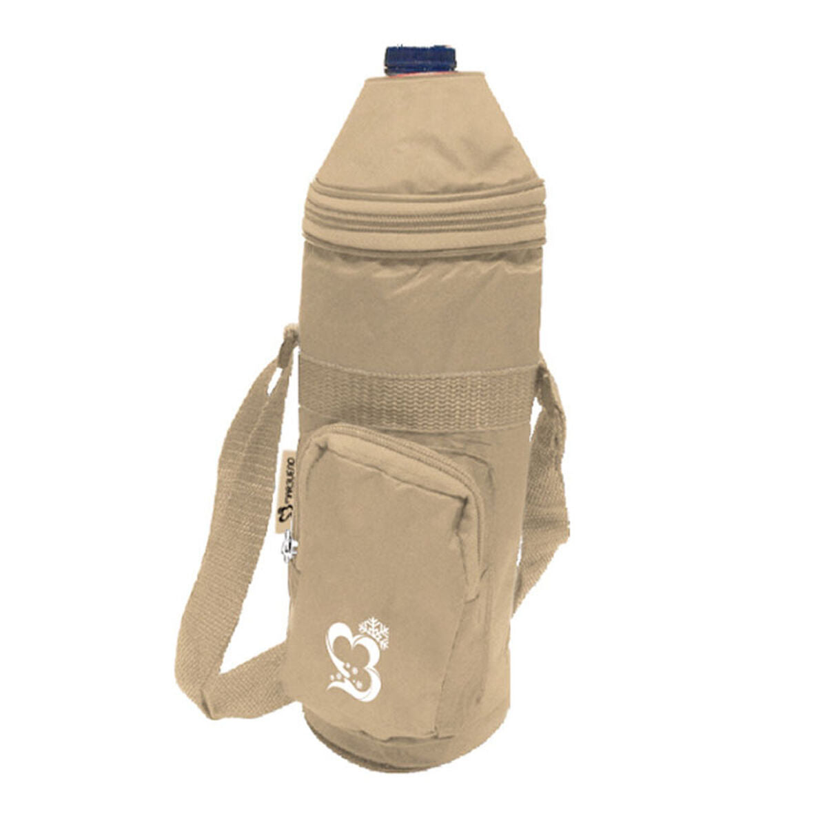 Bottle Cover Marbueno SUMMER 10145B Beige Polyester 1,5 L Portable