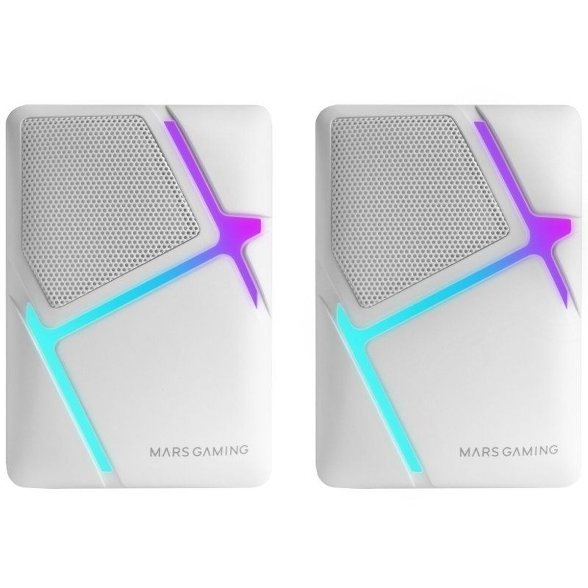 Mars Gaming Portable Bluetooth Speakers Mars Gaming Mshw White Black 4 W