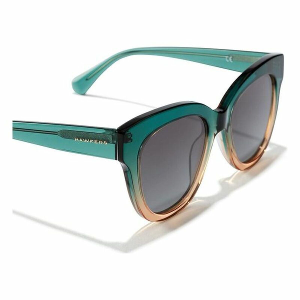 Hawkers Ladies' Sunglasses Hawkers 1341814_8 Black Ø 52 Mm Green Golden