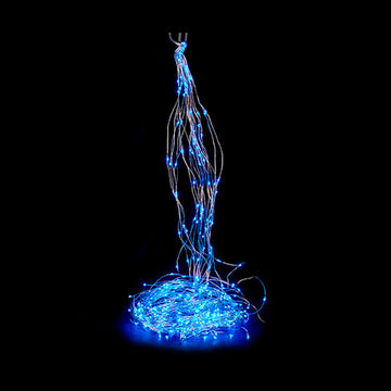 Wreath of LED Lights Krist+ Blue 2 m