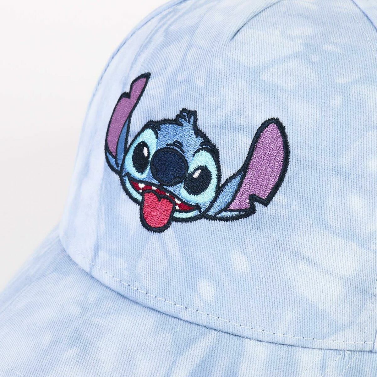 Child Cap Stitch Tye Die Blue Multicolour 57 cm