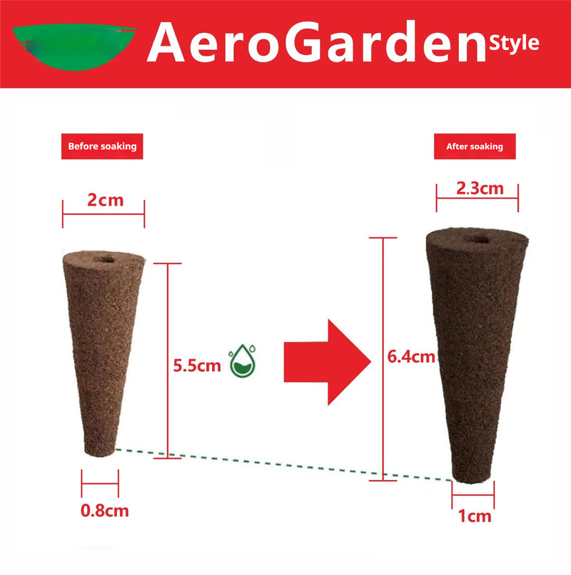 Biochar Cotton Substrate Blocks For Growing Sponge Seeds As A Seed Starter