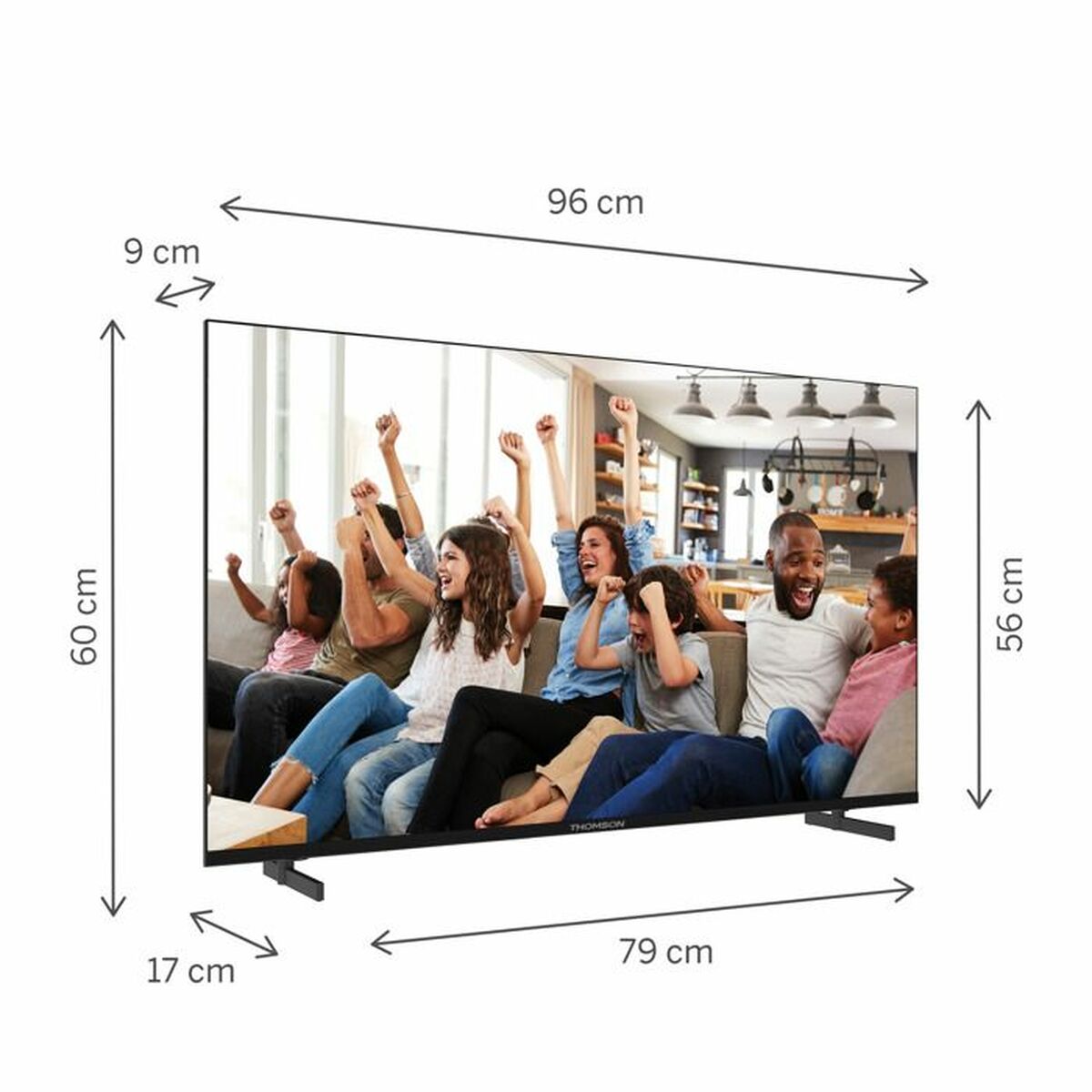 Thomson Smart Tv Thomson 43Ug4S14 Uhd 4K Led 43"