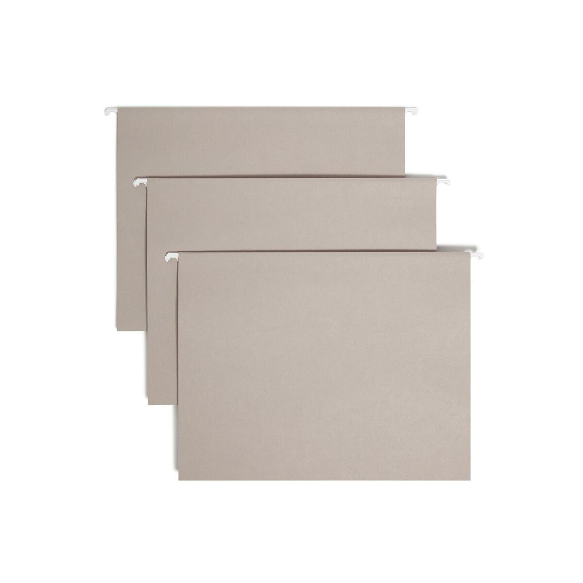 Bigbuy Office Organiser Folder Grey (25 Units) (Refurbished A)