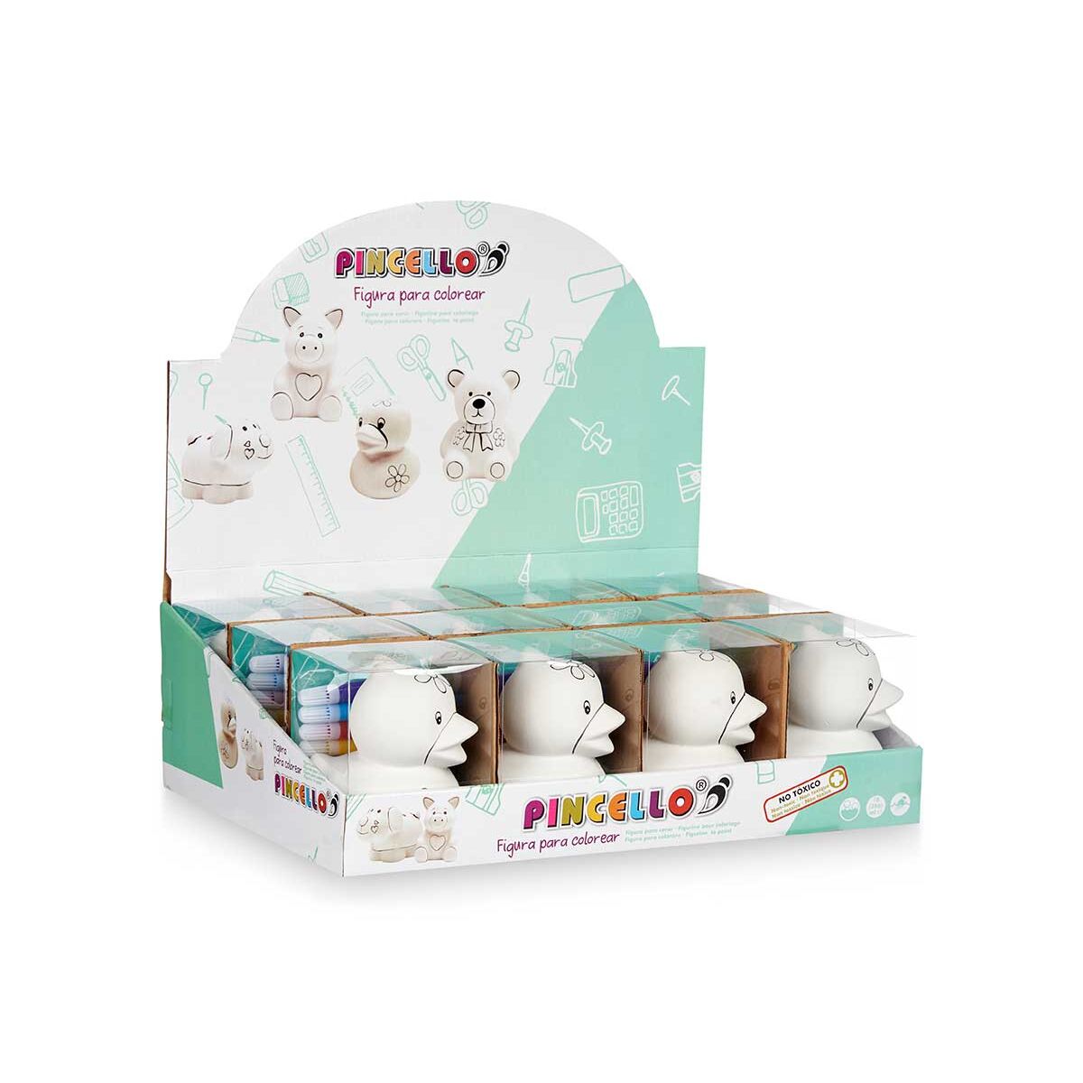 Paint Your Own Money Box Pincello Duck (Refurbished B)
