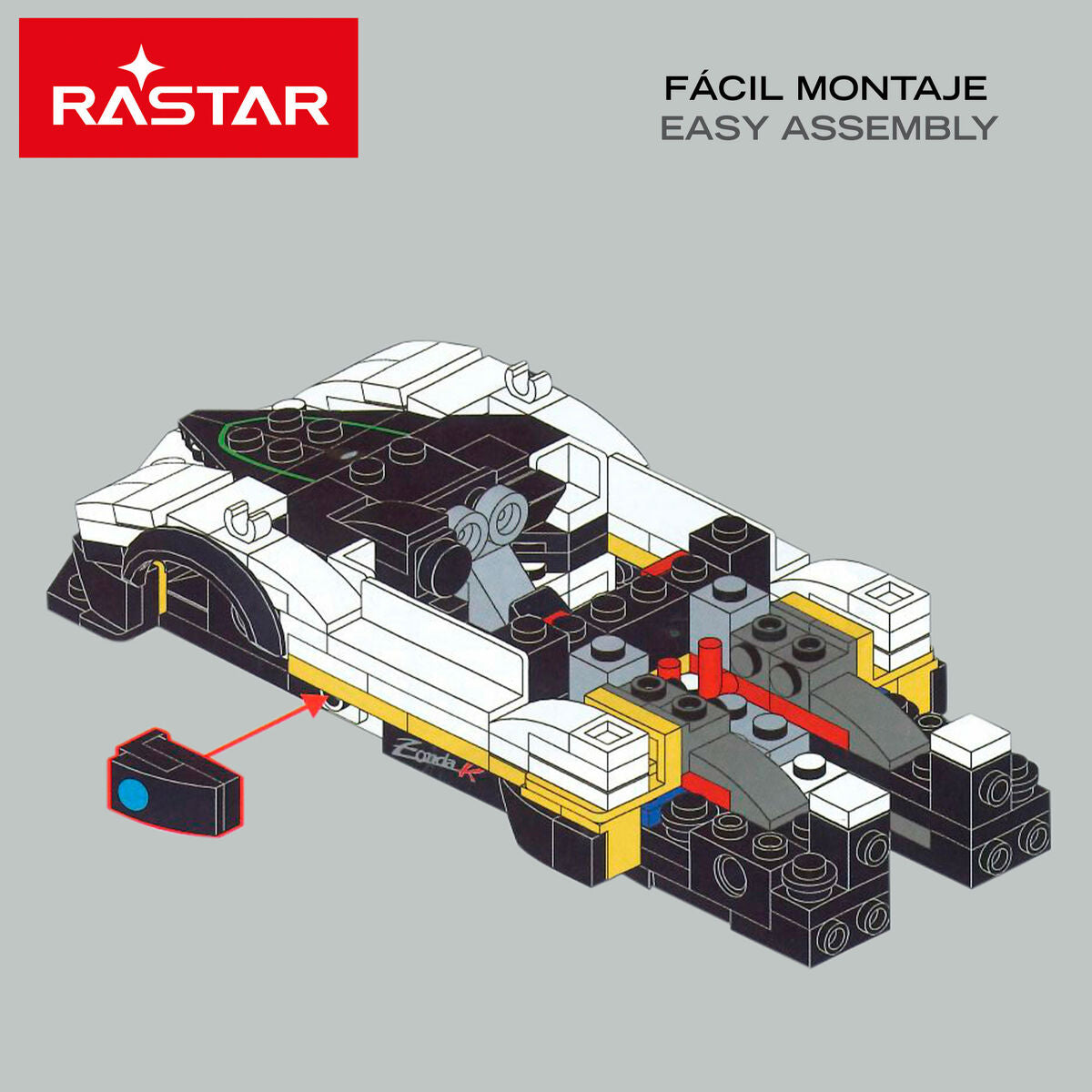 Construction set Pagani Car 387 Pieces